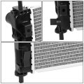 Dna Motoring Oem-ra-2951 1-row Oe Style Aluminum Cooling Radiator Replacement For 11-14 Chrysler 07-16 Compass Patriot 27-5 8 W