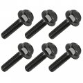 Caltric 6x Clutch Plate Pressure Flanged Head Bolt Compatible With Yamaha Fjr1300 2003 2004 2005 2009-2013