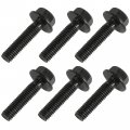 Caltric 6x Clutch Plate Pressure Flanged Head Bolt Compatible With Yamaha Fjr1300 2003 2004 2005 2009-2013