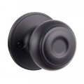 Sure-loc Jn100 Juniper Non-turning One-sided Dummy Door Knob With Round Rose Flat Black 