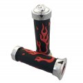 Hand Grips Motorcycle 25mm 22mm For Shadow Vt Xvs 400 600 750 1100 1300 P N Xh4073-25-red 