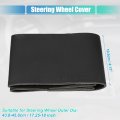 Uxcell Hand Sewn Steering Wheel Cover Stitch With Needle And Thread Universal Fit 17 25-18 Inch 43 8-45 8cm Diameter For Car
