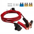 Dedc 3m 10ft Battery Clip On Plug Socket 12v 24v Cigarette Lighter Adapter Cable With Fuse Holder For Car Portable Air 
