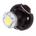 Ocpty 60 Pcs T10 White Instrument Cluster Dash Panel Lights With Twist Lock Socket