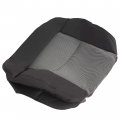 Ecotric Driver Side Bottom Seat Cover Compatible With 2004-2008 Ford F150 Fx4 Fx2 Stx Xlt Single Cab Crew Left Hand Dark Gray