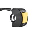 7 8 Motorcycle Headlight Wwitch Dc 12v 10a Handlebar Toggle Switch For Yellow