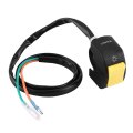 7 8 Motorcycle Headlight Wwitch Dc 12v 10a Handlebar Toggle Switch For Yellow