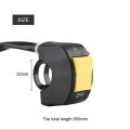 7 8 Motorcycle Headlight Wwitch Dc 12v 10a Handlebar Toggle Switch For Yellow