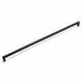 Cosmasa 14777-448fb Flat Black Modern Cabinet Hardware Handle Pull 17-5 8 Inch 448mm Hole Centers 