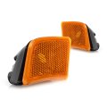 Front Marker Light Driver And Passenger Side Pair For Mercedes Benz C300 C350 2008 2009 2010 2011 Mb2554100 Mb2555100 