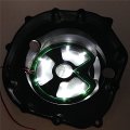 White Led Engine Clutch Cover See Through For Kawasaki Zx14r Zzr1400 2006-2013 Black Right B00ywbsr62 