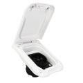 Rv Power Box With 7 Hole Charging Socket Snap Fastening And Absorbable Cover U V Resist For Motorhome Trailer Caravan 