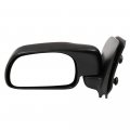 Ocpty Black Left Side Mirror Fit For 1999-2015d For F-250 Super Duty Textured Glass Manual Folding Non-heated