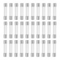 30pcs 1a Quick Blow Glass Tube Fuse Breaking Voltage 250v 6x30mm 0 24x1 18 Inch For Car 