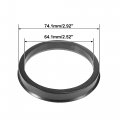 X Autohaux 4pcs Plastic 64 1mm To 74 Car Hub Centric Rings Wheel Bore Center Spacer