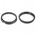 X Autohaux 4pcs Plastic 64 1mm To 74 Car Hub Centric Rings Wheel Bore Center Spacer