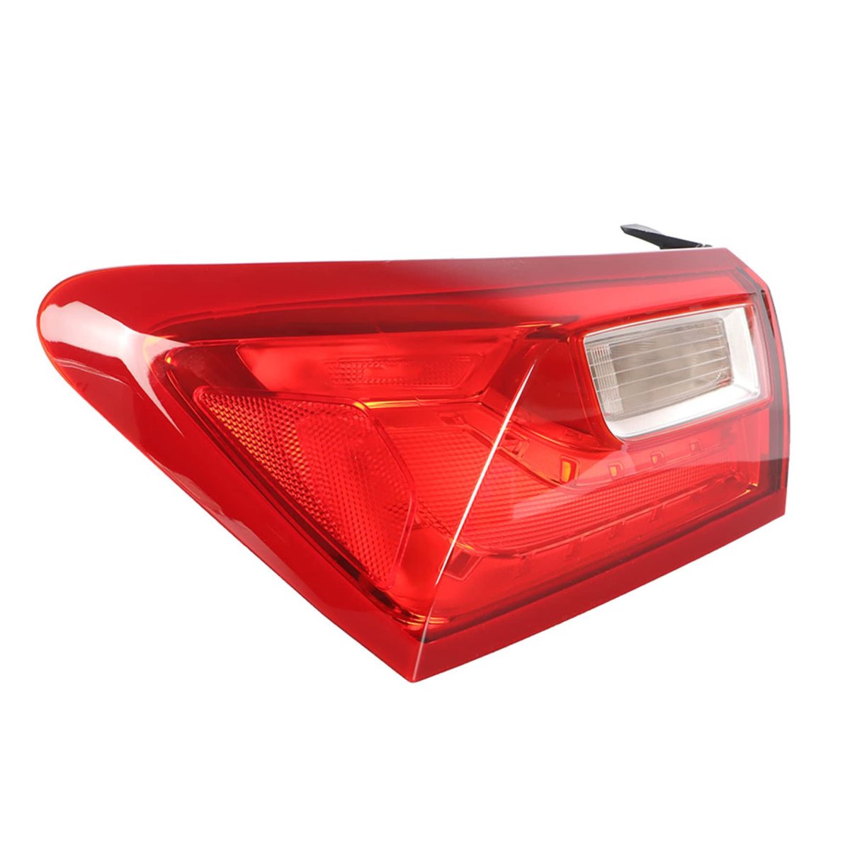 1-pack Rear Left Tail Light Brake Lamp Assembly Replacement For Malibu 2016-2021 Outer Driver Side