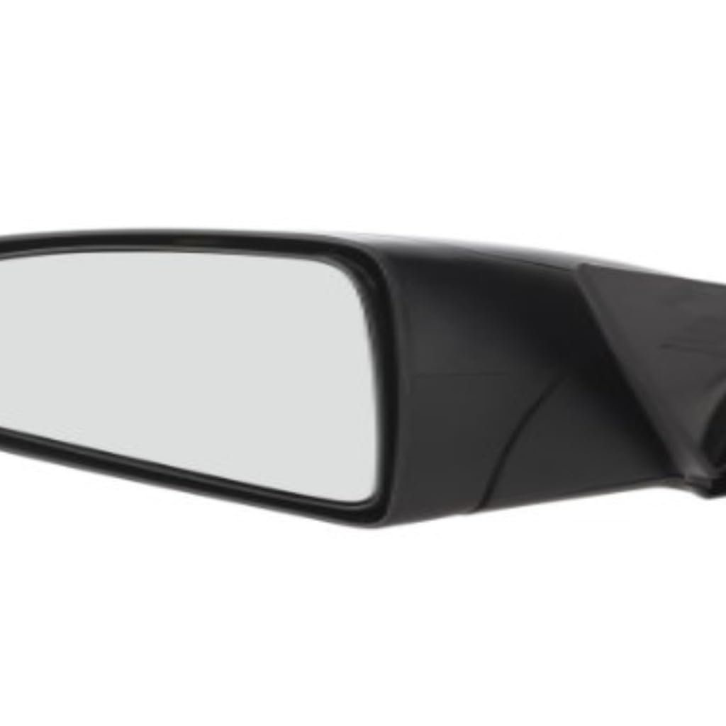 Driver Side Door Mirror For Pontiac G6 2005 2006 2007 2008 2009 Convertible Coupe Black Textured Finish Power Adjustment Manual