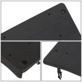 Factory Style Front License Plate Mounting Bracket Compatible With Mercedes-benz C300 19-20 Matte Black 