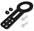 Universal Jdm Aluminum Racing Sturdy Towing Front Tow Hook Kit Anodized Black 