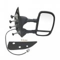Towing Dual Arm Telescoping Side View Mirror For Right Passenger Rh 2009-2016d E350 E450 Super Duty For 2009-2014 Ford E150 