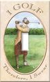 Art Plates Single Gang Toggle Decorative Metal Wall Plate I Golf 