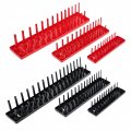 Abn Tool Box Socket Organizer Tray Set 6pk Sae And Metric 1 4in 3 8in 2in Shallow Deep Well Holders