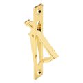 Slide-co 161496 Pocket Door Flush Pull Brass Plated 