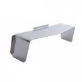 United Pacific 10469 4a X 6a Stainless Steel Visor For Rectangular Headlights Flat Top Style Quality Tooling Smooth Finish A 