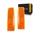 Front Side Marker Lights For Gmc C2500 K2500 Suburban 1992 1993 Driver And Passenger Pair Replacement Gm2551141 Gm2550141