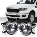 Front Bumper Fog Light Pair For Acura Honda Ford Nissan Driver And Passenger Sides Lamps 4f9z15200aa Clear Halogen Lens