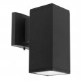 Maxxima Led Rectangular Outdoor Wall Light Sconce 12 Watt 1000 Lumens 3000k Warm White Dusk To Dawn Sensor Wash 