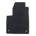 Velour Floor Mats For Jeep Cherokee 2014 2023 Custom Fit Front And Rear Black Carpet Liners Anti Slip All Season Full Set Of 4 