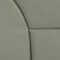 Hecasa Driver Side Seat Cover Compatible With 1995-1999 Chevy Chevrolet Tahoe Suburban Pewter Gray Artificial Leather Left