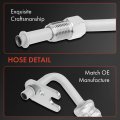 A-premium Powe Steerin Hos Pressur A Returna Hosea Linea Assembly Compatible With Chevy Trailblazera A Gmca Envoya 2002-2009a A