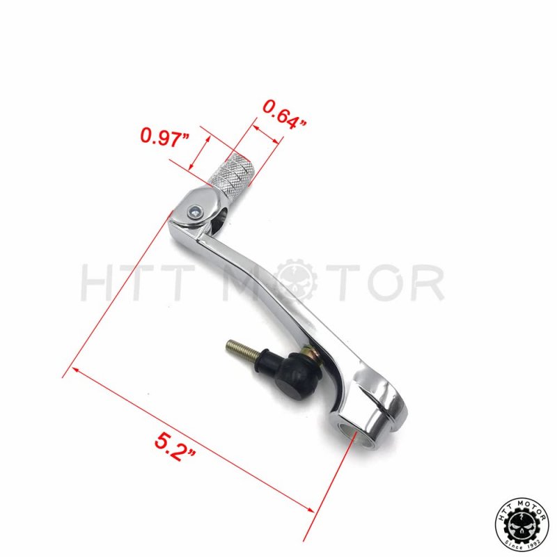 Httmt Chrome Aluminum Folding Gear Shift Levers Shifters For Hond Cbr 600rr 2003-2004