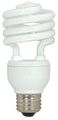 12 Pack Satco S7224 18 Watt T2 Mini Spiral 2700k Soft White Compact Fluorescent Light Bulb 75 Replacement