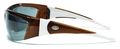 Crews Ff222 Forceflex 2 Safety Glasses With Translucent Brown Frame And Gray Lens 1 Pair 