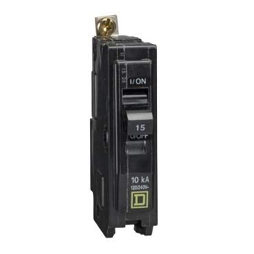 Square D Qo2100 Miniature Circuit Breaker 120 240 Vac 100 A 10 Ka Interrupt 2 Poles Thermal Magnetic Trip