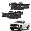 Front Bumper Bracket For 2019-2022 Chevy Chevrolet Silverado 1500 2022 Ltd Replace 84219063 84219064 Gm1062125 Gm1063125 Left 