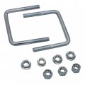 Extreme Max 3001 4130 Hardware Kit For High-mount Spare Tire Carrier 0064 4 