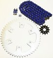 Fits Honda Crf250 R X Blue O Ring Chain Sprocket 13 48 116l