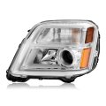 Hecasa Left Projector Headlights W Bulb For 2010-2015 Gmc Terrain Replacement Gm2502350 Drl Headlamps Assembly Halogen Driver 