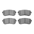 Front Disc Brake Pads For Hyundai Elantra 2009 2010 2011 2012 Ceramic 3 66 In Length 1 63 Pad Thickness 