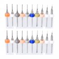 Uxcell Pcb Drill Bits 0 2mm-1 1mm Tungsten Carbide Rotary Tool Jewelry Cnc Engraving Print Circuit Board Micro 1 8 Inch Shank 2