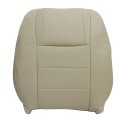 Driver Top Back Replacement Microfiber Leather Seat Cover Tan For Ford Mustang V6 2005 2006 2007 2008 2009 