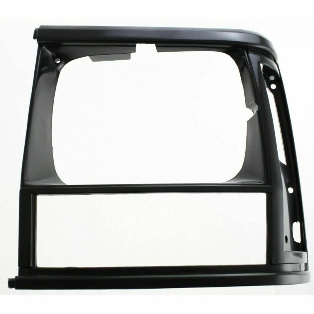 Driver Side Headlight Bezel For Jeep Comanche 1991 1992 Single Lights Prime Ch2512124 5dv51tzz