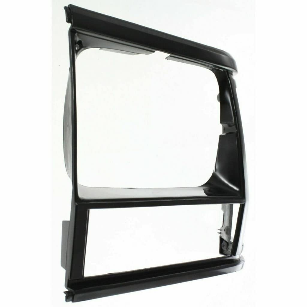 Driver Side Headlight Bezel For Jeep Comanche 1991 1992 Single Lights Prime Ch2512124 5dv51tzz