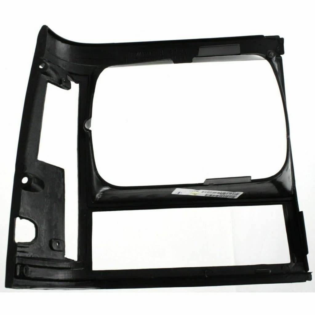Driver Side Headlight Bezel For Jeep Comanche 1991 1992 Single Lights Prime Ch2512124 5dv51tzz