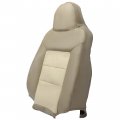 Ecotric Seat Cover Synthetic Leather Perforateda Tan Compatible With 2003-2006 Ford Expedition Eddie Bauer 4x4 2wd 4 6l 5 4l